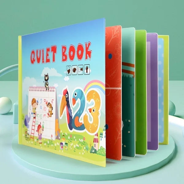 LIVRO INTERATIVO MONTESSORI INFANTIL